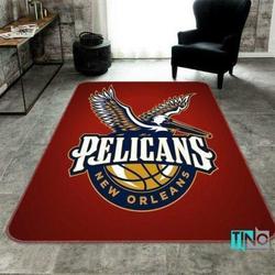 New Orleans Pelicans NBA Area Rug Living Room Rug Home Decor Carpet 191007