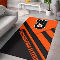 NHL Philadelphia Flyers Football Team Logo Carpet Rug Living Room 1912245