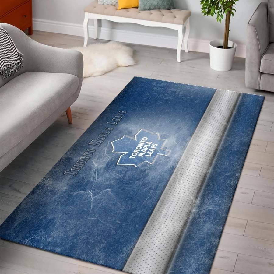 NHL Toronto Maple Leafs Team Logo Carpet Rug Living Room 1912247