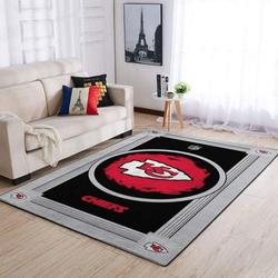 Kansas City Chiefs Area Rug Living Room Rug Home Decor Nfl Ofd 20030351
