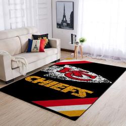 Kansas City Chiefs Nfl Football Living Room Home Rug Regtangle Carpet V5059