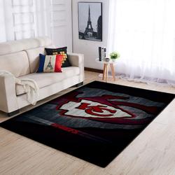 Kansas City Chiefs Nfl Football Living Room Carpet Rug Regtangle Carpet V5082