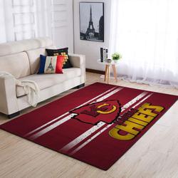 Kansas City Chiefs Nfl Football Carpet Living Room Rug Regtangle Carpet V826
