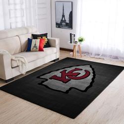 Kansas City Chiefs Nfl Carpet Living Room Rug Regtangle Carpet V827