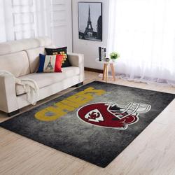 Kansas City Chiefs Nfl Football Carpet Living Room Rug Regtangle Carpet V829
