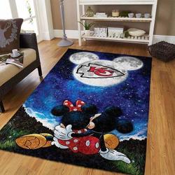 Kansas City Chiefs Nfl Football Carpet Living Room Rug Regtangle Carpet V831