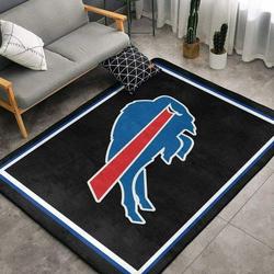 Buffalo Bills NFL Rug Carpet Area Rug Home Living Decor Sport Decor