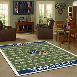 NCAA Kansas Jayhawks Football Living Room Carpet Home Rug Regtangle Carpet 1