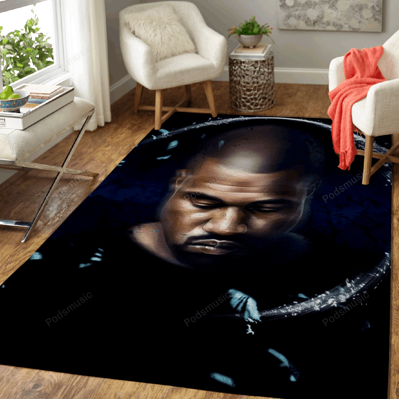 Kanye Music Art For Fans Area Rug Living Room Carpet Rug Regtangle Carpet Floor Decor Home Decor