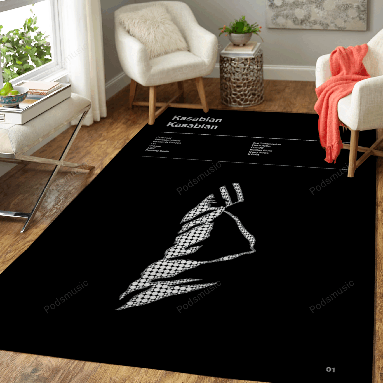 Kasabian Kasbian Music Album Art For Fans Area Rug Living Room Carpet Rug Regtangle Carpet Floor Decor Home Decor