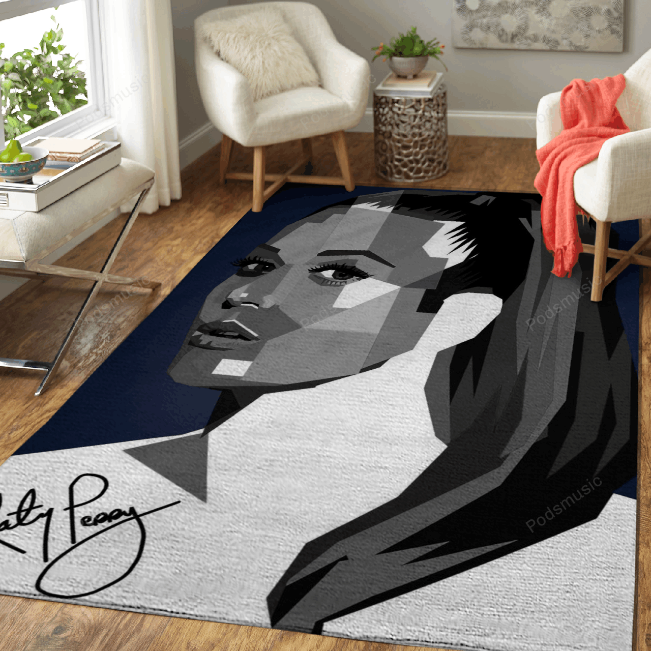 Katy Perry Pop Music Art For Fans Area Rug Living Room Carpet Rug Regtangle Carpet Floor Decor Home Decor