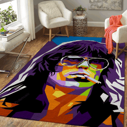 Keith Richard Music Art For Fans Area Rug Living Room Carpet Rug Regtangle Carpet Floor Decor Home Decor