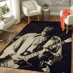 Keith Richards On Stage Music Artist Art For Fans Area Rug Living Room Carpet Rug Regtangle Carpet Floor Decor Home Decor