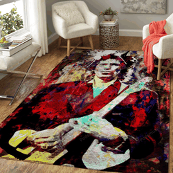Keith Richards The Stones Music Art For Fans Area Rug Living Room Carpet Rug Regtangle Carpet Floor Decor Home Decor