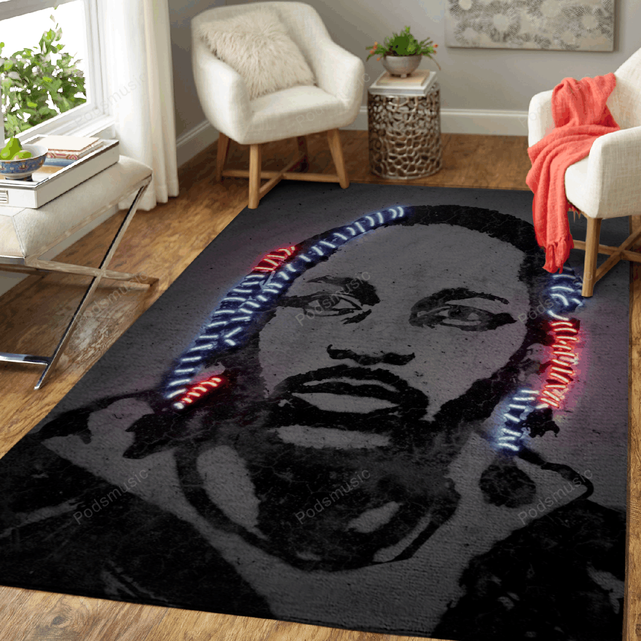 Kendrick Lamar Music Art For Fans Area Rug Living Room Carpet Rug Regtangle Carpet Floor Decor Home Decor