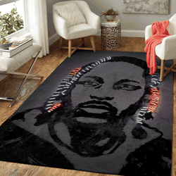Kendrick Lamar Music Art For Fans Area Rug Living Room Carpet Rug Regtangle Carpet Floor Decor Home Decor