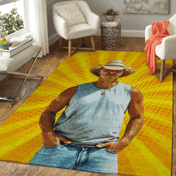 Kenny Chesney American Country Music Singer Pop Art Area Rug Area Rug Living Room Carpet Rug Regtangle Carpet Floor Decor Home Decor