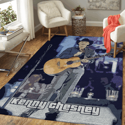 Kenny Chesney American Singer Art For Fans Area Rug Area Rug Living Room Carpet Rug Regtangle Carpet Floor Decor Home Decor