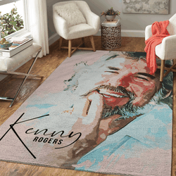 Kenny Rogers Art Music Parade Art For Fans Area Rug Living Room Carpet Rug Regtangle Carpet Floor Decor Home Decor