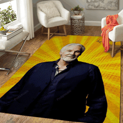 Kenny Rogers Country Music Art For Fans Area Rug Living Room Carpet Rug Regtangle Carpet Floor Decor Home Decor