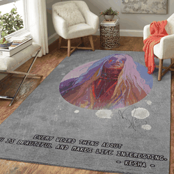 Kesha Artwork Pop Music Collection Art For Fans Area Rug Living Room Carpet Rug Regtangle Carpet Floor Decor Home Decor