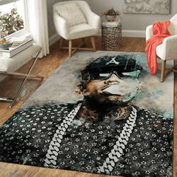 Kid Ink Rapper Music World Art For Fans Area Rug Living Room Carpet Rug Regtangle Carpet Floor Decor Home Decor