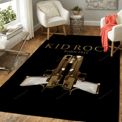 Kid Rock Born Free Artwork Music Art For Fans Area Rug Living Room Carpet Rug Regtangle Carpet Floor Decor Home Decor