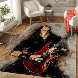 Kiko Loureiro Music World Art For Fans Area Rug Living Room Carpet Rug Regtangle Carpet Floor Decor Home Decor