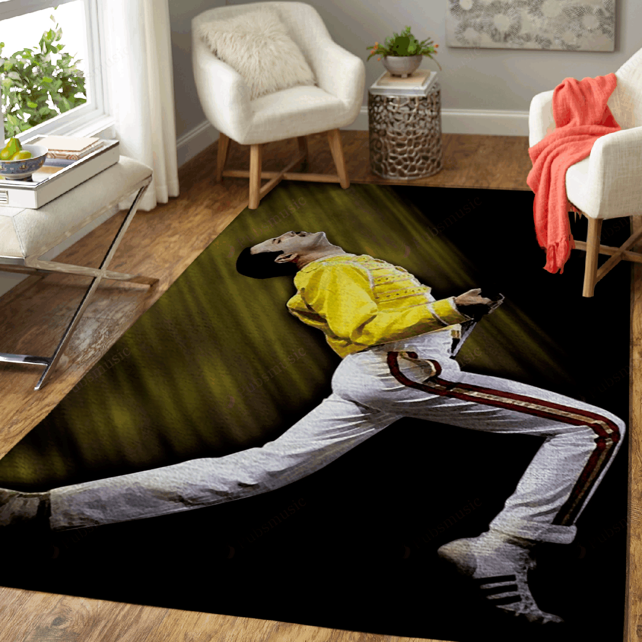 Killer Queen Music Legend Musician Art For Fans Area Rug Living Room Carpet Rug Regtangle Carpet Floor Decor Home Decor