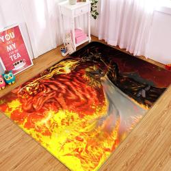 Kimetsu No Yaiba Anime 1 Area Rug Living Room And Bed Room Rug Rug Regtangle