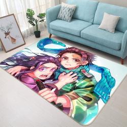 Kimetsu No Yaiba Anime 10 Area Rug Living Room And Bed Room Rug Rug Regtangle