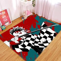 Kimetsu No Yaiba Anime 18 Area Rug Living Room And Bed Room Rug Regtangle