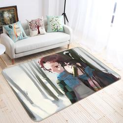 Kimetsu No Yaiba Anime 19 Area Rug Living Room And Bed Room Rug Regtangle