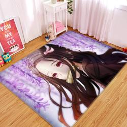 Kimetsu No Yaiba Anime 23 Area Rug Living Room And Bed Room Rug Regtangle