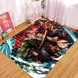 Kimetsu No Yaiba Anime 3 Area Rug Living Room And Bed Room Rug Regtangle