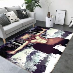 Kimetsu No Yaiba Anime 33 Area Rug Living Room And Bed Room Rug Regtangle