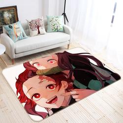 Kimetsu No Yaiba Anime 34 Area Rug Living Room And Bed Room Rug Regtangle