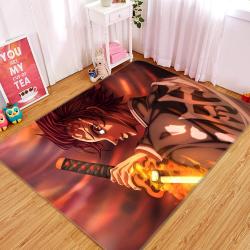 Kimetsu No Yaiba Anime 38 Area Rug Living Room And Bed Room Rug Regtangle