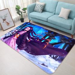 Kimetsu No Yaiba Anime 39 Area Rug Living Room And Bed Room Rug Regtangle