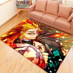 Kimetsu No Yaiba Anime 40 Area Rug Living Room And Bed Room Rug Regtangle