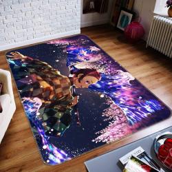 Kimetsu No Yaiba Anime 5 Area Rug Living Room And Bed Room Rug Regtangle