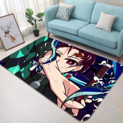 Kimetsu No Yaiba Anime 7 Area Rug Living Room And Bed Room Rug Regtangle