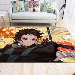 Kimetsu No Yaiba Anime 8 Area Rug Living Room And Bed Room Rug Regtangle