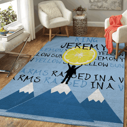 King Jeremy Music Artworks Art For Fans Area Rug Living Room Carpet Rug Regtangle Carpet Floor Decor Home Decor
