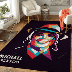 King Of Pop Mj Music Legend Art For Fans Area Rug Living Room Carpet Rug Regtangle Carpet Floor Decor Home Decor