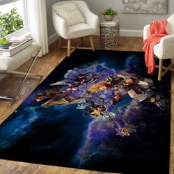 Kingdom Hearts Area Rug Gaming Carpet Gamer Living Room Rugs Rug Regtangle Carpet Floor Decor Home Decor V5075