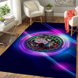 Kingdom Hearts Area Rug Gaming Rug Regtangle Carpet Floor Decor Home Decor