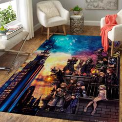 Kingdom Hearts Area Rug Living Room Rug Home Decor Gaming Floor Decor 19091605