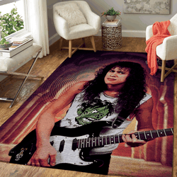 Kirk Hammett Music Art For Fans Area Rug Living Room Carpet Rug Regtangle Carpet Floor Decor Home Decor
