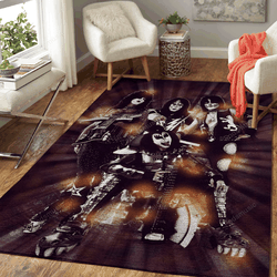 Kiss Band Music Art For Fans Area Rug Living Room Carpet Rug Regtangle Carpet Floor Decor Home Decor V11295
